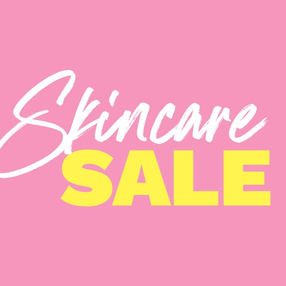 Women's Skincare Sale Promotional Banner